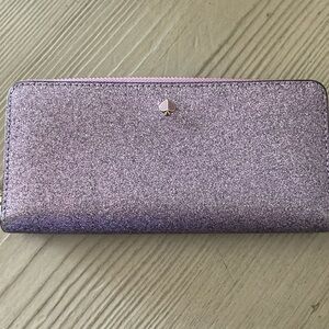 Kate spade glitter wallet